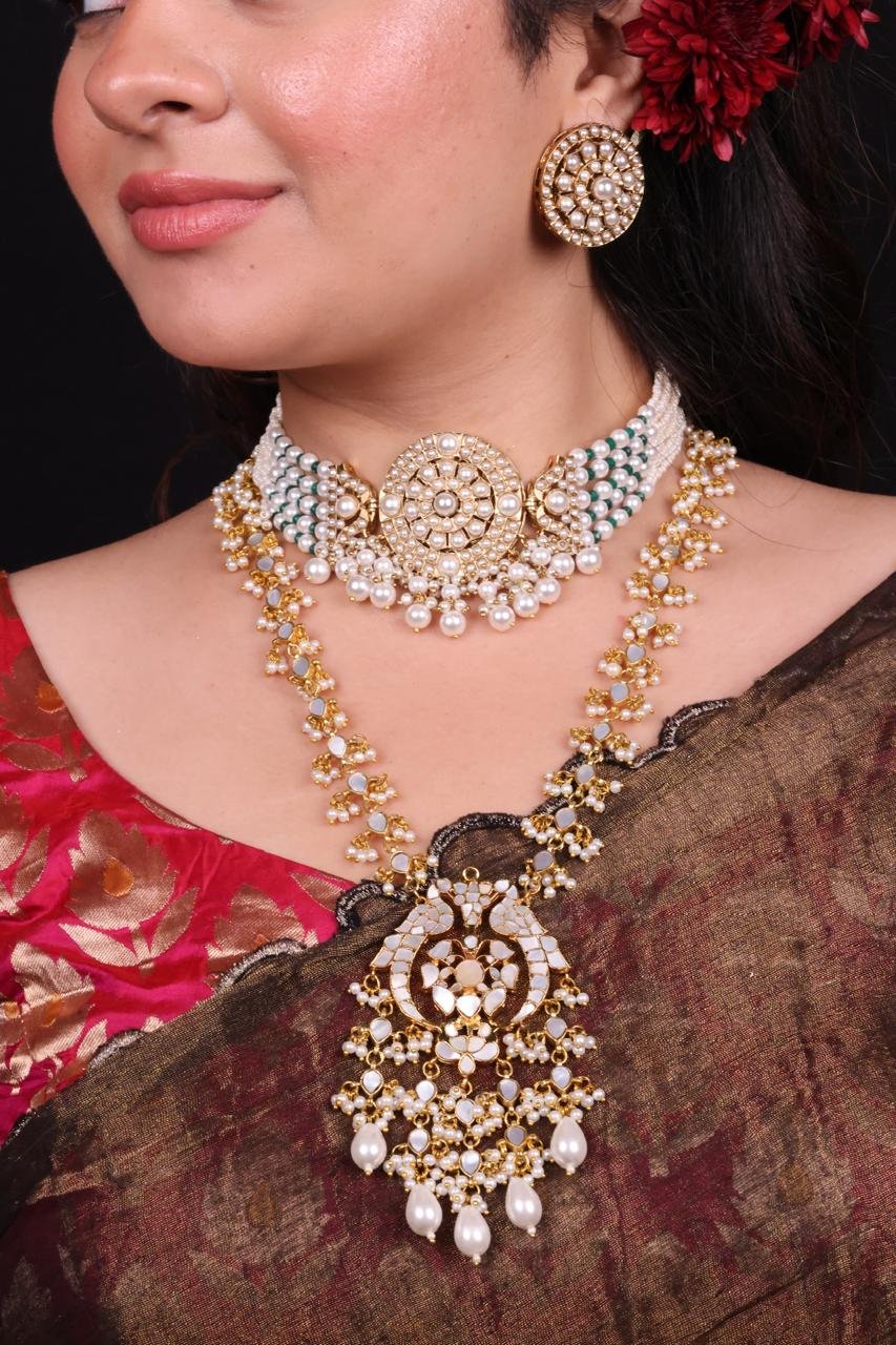 Pearl Choker Set